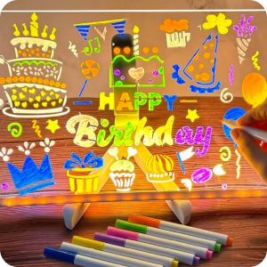 3D Arcylic Writing Big Board Size 20*20