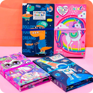 Colouring Scratch Book