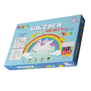 Manya Unicorn Mandala Art