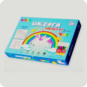 Manya Unicorn Mandala Art