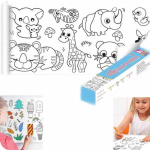 Paper Colouring Roll