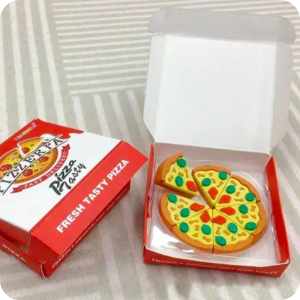 Pizza Eraser Wid 6 Slices