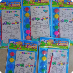 Transport Colouring Book