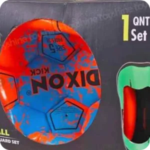 Dixon Football Kit 1 Pair Shin guard  1 Football 1 Pump
